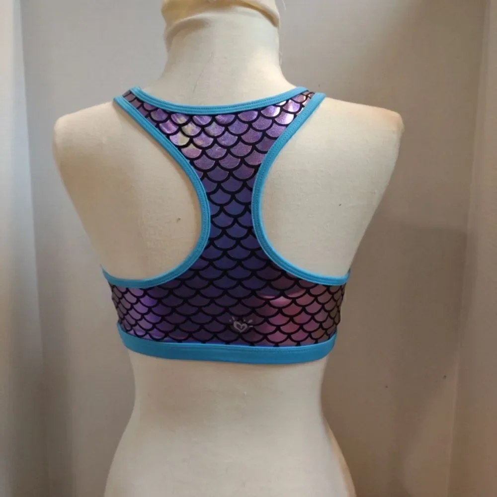 👍 Mermaid Spots Bra Large Girls XS Women's. K1